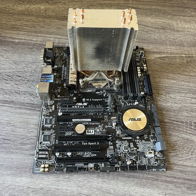 ASUS Z97-A ATX Motherboard LGA1150 + Cooler Master Heatsink
