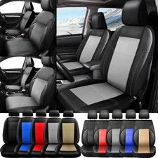For Subaru Outback Forester Car Seat Covers Full Set Leather Front & Rear ：5Seat