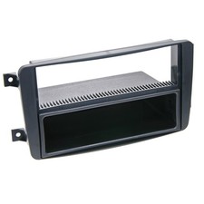 Mercedes C-Klasse W203 Vito Viano CLK C209 1-DIN Autoradio Einbaublende + Fach Mercedes C-Klasse W203 Vito Viano CLK C209 1-DIN Autoradio Einbaublende + Fach