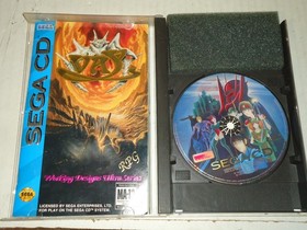 Vay Sega CD 1994 with Box and Manual-no map!  Please read