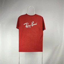 Vintage Rayban tshirt reverse logo size Large
