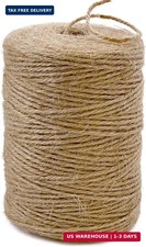 PerkHomy Natural Jute Twine 600 Feet Long Twine String for Crafts Gift Wrapping