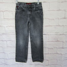 Tony Hawk boys straight leg Denim Jeans size 12 adjustsble waist pockets