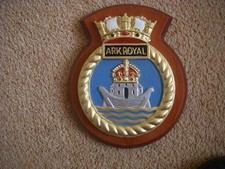 Royal Navy HMS Ark Royal ships crest