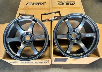 Rays 57DR GunBlue Wheel Rim 19'' 19x9.5 +25 19x10.5 +12 5x114 for Skyline GTR R34