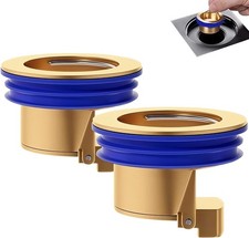 2 Pieces Shower Floor Drain Backflow Preventer Magnetic Levitation One Way Drain