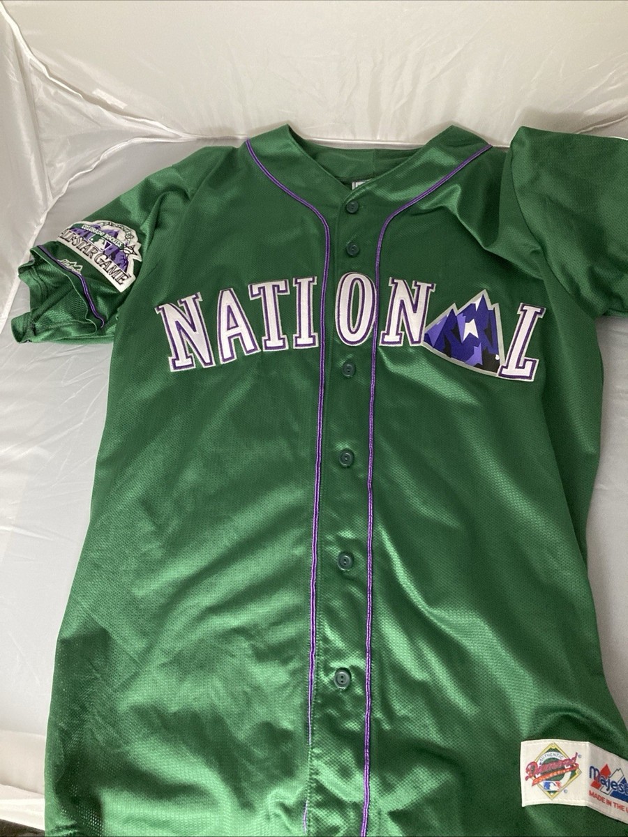 Vintage Majestic National League Jersey 1998 MLB All-Star Game in