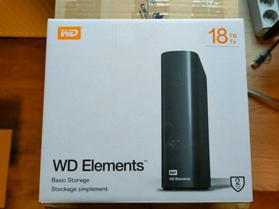 Wesern Digital Elements Desktop 3,5 Zoll Extern ohne Festplatte Gehäuse Schwarz
