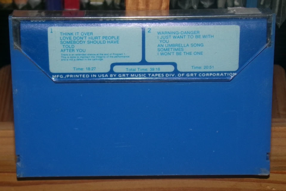 CISSY HOUSTON THINK IT OVER NEW CASSETTE WARNING DANGER AFTER YOU SOMETIMES AN - Image 2 of 4