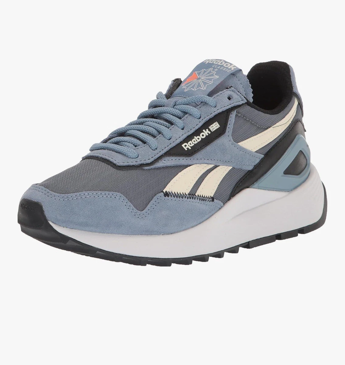 Reebok Classic Legacy Sneakers Grey Blue Men\'s Size 11 Reebok Classic Leather Legacy Cold Grey Blue for Sale  main image 3