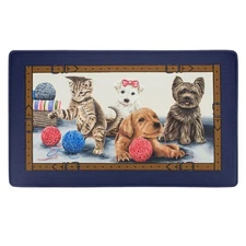 Anti-Fatigue Floor Comfort Mat - 18 x 30 Inch Precious - Waterproof Non-Slip ...