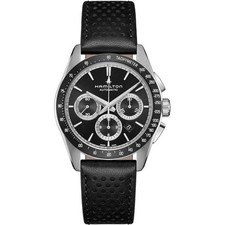 New Hamilton Jazzmaster Performer Chrono Auto 42mm Men's Watch H36606730