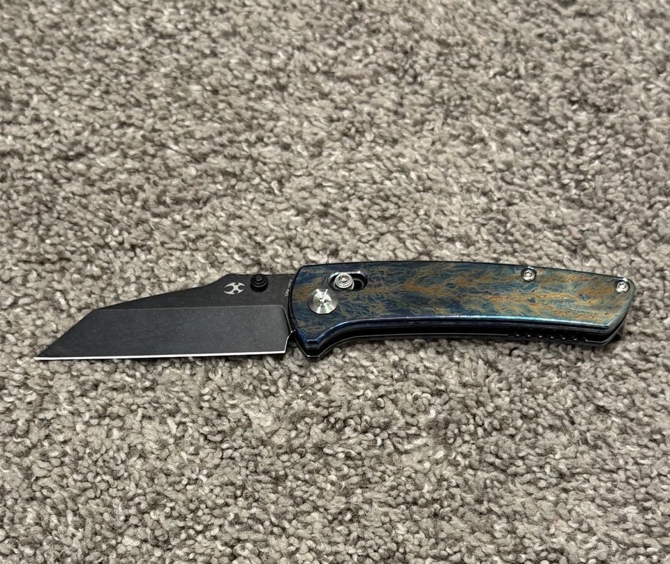 Kansept Main Street 20CV - Crossbar Lock Lightning Strike Ti Handle - Image 3 of 4