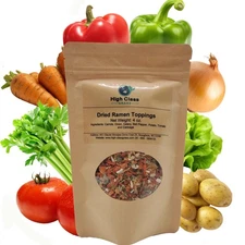 Dried Ramen Toppings, Dried Vegetables for Soup, Ramen, Salads, 4 oz, Mix of ...