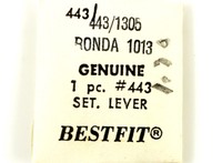 Old Stock Ronda 1013 Set Lever Watch Part 443 Old Stock Ronda 1013 Set Lever Watch Part 443