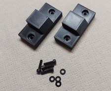 2x STAFFE Cerniere Coperchio TECHNICS SL-1210 MKII MK2 - VERS. DAL 1979 AL 1984