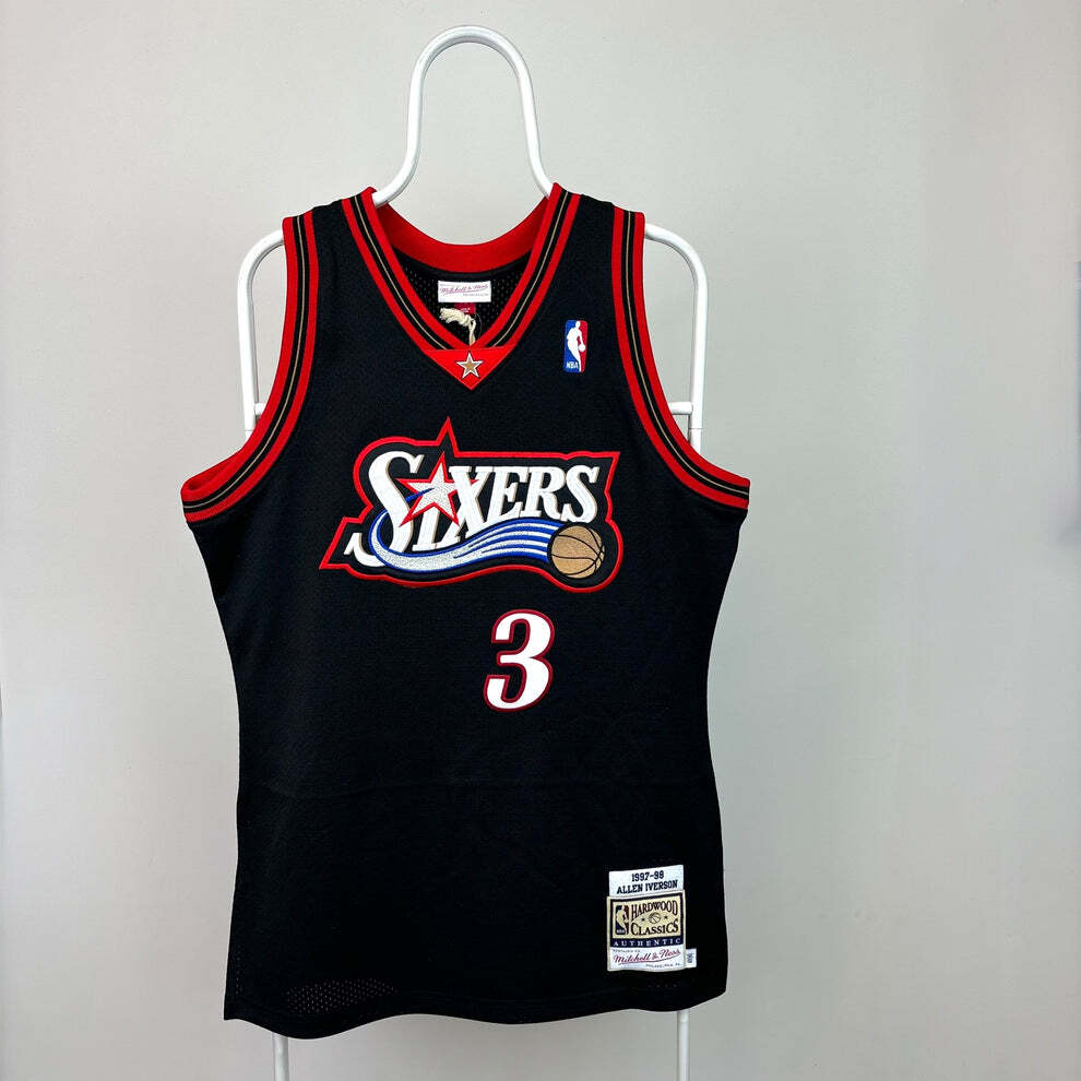 Mitchell & Ness Authentics Philadelphia 76ers Iverson Swingman Jersey Large