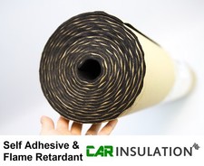 3mm Van Insulation Adhesive Black Closed Cell Foam Car Lining Mat Door Wall 