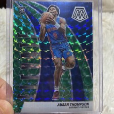Ausar Thompson Rookie Elevate Mosaic Prizm Green 2023-2024 Panini Mosaic