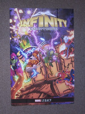 Marvel Comics Legacy Infinty Countdown Infinity Gauntlet Superheld Poster 36x24''