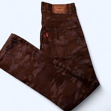 NWOT Levi-s 511 Boys Camo Blue Jeans Size 16 28x28