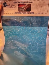 Full Line Stencil #49011 Harmony  10" Elegance  Reusable