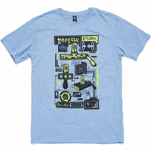 Rick and Morty Portal Gun Men's T-Shirt 