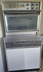 Vintage 1960s Frigidaire Flair Custom Imperial White Stove Oven - Nice