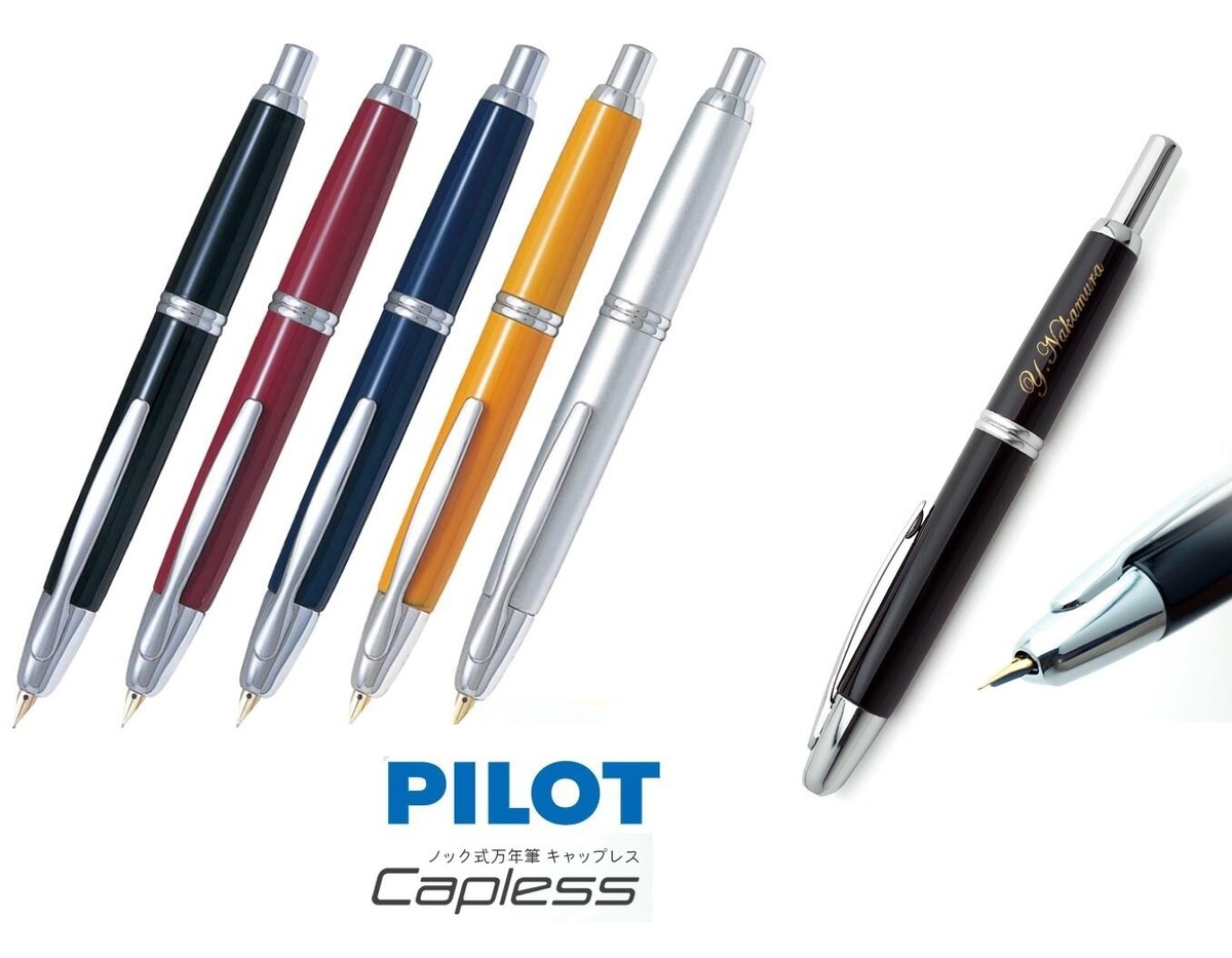 Pilot NAMIKI CAPLESS FCN-1MR Fountain Pen 5 Color Vanishing Point 