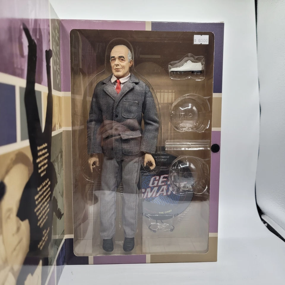 Figura Sideshow Toy Get Smart The Chief 12" TV Land Edición Especial Foto 3 de 4