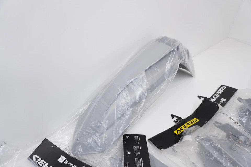 KTM Acerbis Plastics Fenders Side Panels Grey Fork Guards SX SX-F 125-450 19-22 - Image 3 of 4