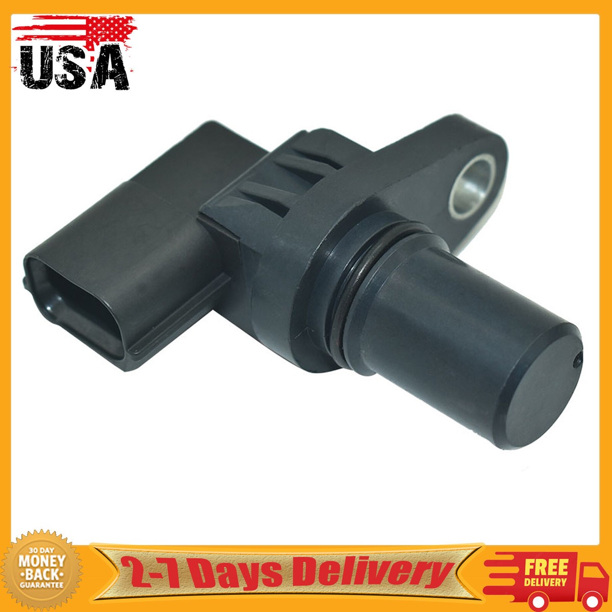 2X Car Engine Camshaft Position Sensor – Replacement J5T23281 / ZJ01-18-230 For Mazda 2, 3, 323 Models 1.3L To 1.6L – Direct Fit