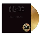 AC/DC BACK IN BLACK VINYL NEW! LIMITED 50TH GOLD LP! YOU SHOOK ME ALL NIGHT LONG