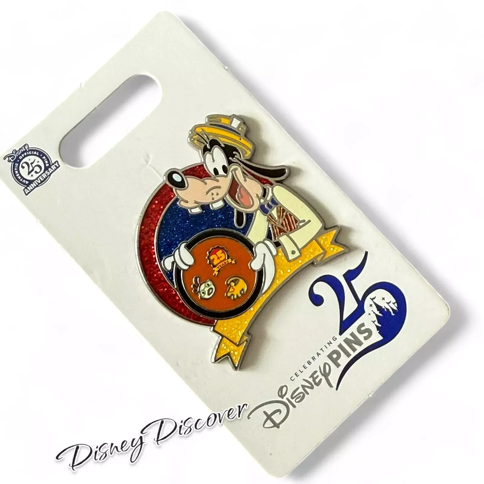 Disney Celebrating 25 Years Pin Goofy 25th Anniversary Of Pin Trading 2025
