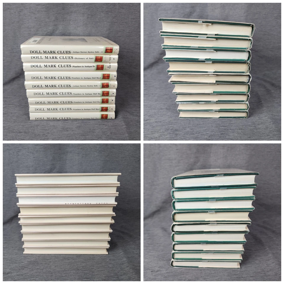 Antique Mystery Doll Mark Clues 9 Volume Set Hardcover Book Let Set Ralph Shea - Image 4 of 4