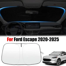 For 2020-2025 Ford Escape Car Front Windshield Sun Shade Foldable UV Block Cover