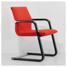 WILKHAHN - gepolsterter Konferenzstuhl Besucherstuhl Freischwinger