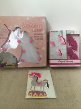 Unicorn String Light, Unicorn Wall Light & Paperchase Unicorn Card