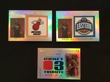 2003-04 Dwyane Wade RC Topps Contemporary Luck Draw 057/175, 50/50, And 173/250