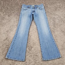 Levis Jeans Womens 10 Flare Low Rise Light Wa...