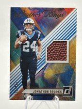 2024 Donruss Jonathon Brooks Leather Kings Rookie Patch  LK-JBR (RC) /425 🔥