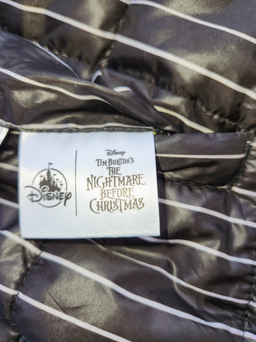 Disney Jack Skellington Puffy Reversib Jacket The Nightmare Before Christmas XXL - Picture 5 of 9