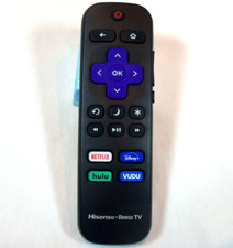 Hisense RC-ALIR Roku TV Original Remote Netflix-Vudu-Disney -Hulu