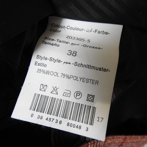 Giorgio Santini Collezioni 3 Piece Suit Size 44 34W 36L Racing Wedding - Imagen 20 de 24