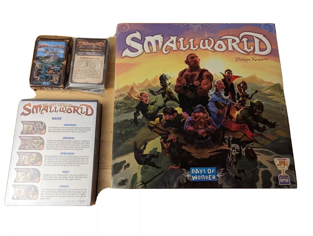 Small World: Tales and Legends, Board Game