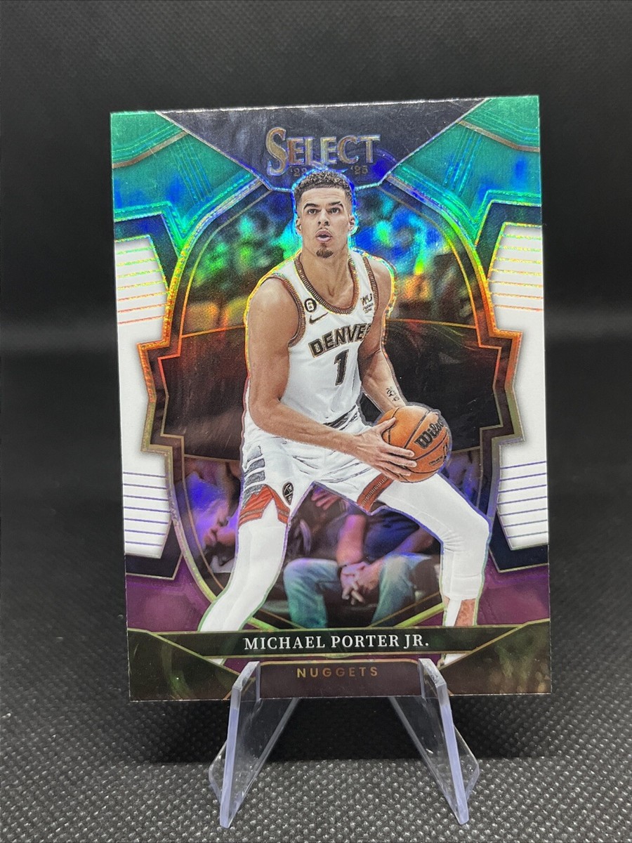 2022-23 Select Basketball- Michael Porter Jr.- Green/Purple 