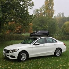 Thule Ocean 200 Roof Box 450 Litre Gloss Black Topbox 