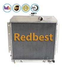 For 1963-1966 64 65 Dodge Dart Valiant Slant 6 Aluminum Radiator 3 Row