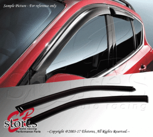 Ford-Focus-Hatchback-2000-2007-Outside-Mounted-Dark-Smoke-JDM-Window-Visors-2pcs