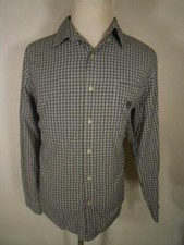 Beautiful Men's XL Ralph Lauren Chaps Easy Care Black Plaid LS Button Shirt